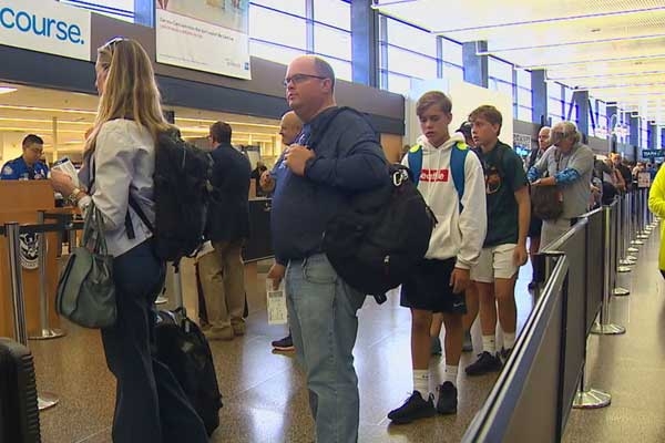 TSA Manpower issues cause long delay at Sea Tac Airport